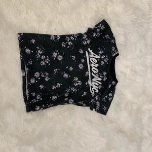Black Floral T-Shirt